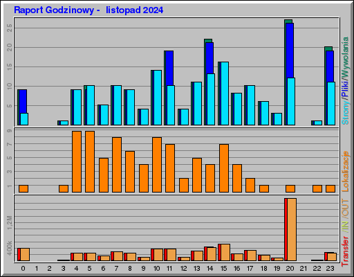 Raport Godzinowy - listopad 2024 Raport Godzinowy - listopad 2024