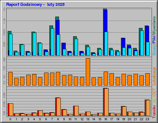 Raport Godzinowy - luty 2025 Raport Godzinowy - luty 2025