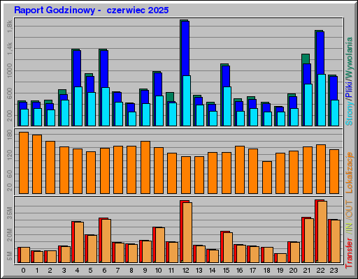 Raport Godzinowy -  czerwiec 2025