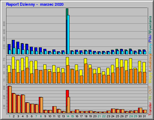 Raport Dzienny -  marzec 2020