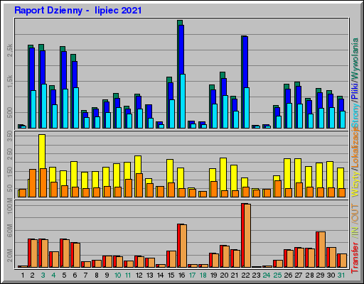 Raport Dzienny -  lipiec 2021