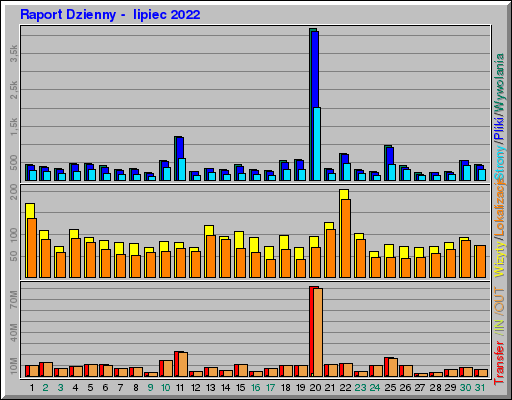 Raport Dzienny -  lipiec 2022