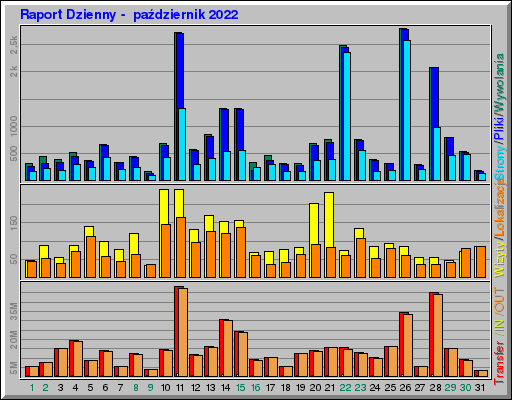 Raport Dzienny -  październik 2022