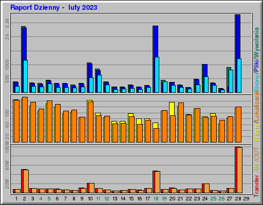 Raport Dzienny -  luty 2023