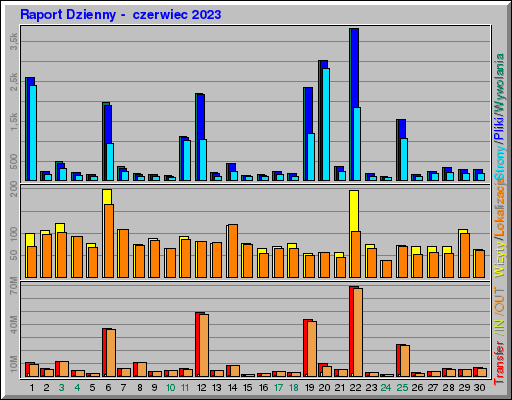 Raport Dzienny -  czerwiec 2023