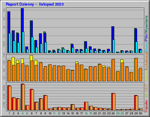 Raport Dzienny -  listopad 2023