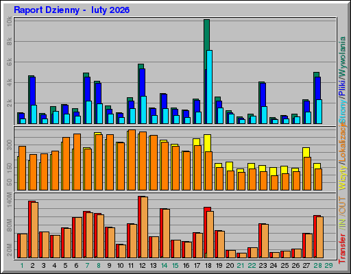 Raport Dzienny - luty 2026 Raport Dzienny - luty 2026
