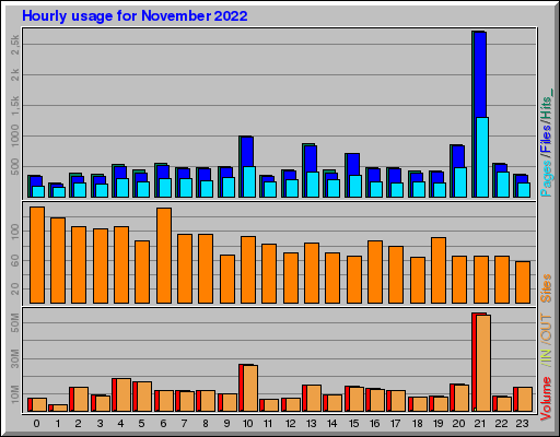 Raport Godzinowy -  listopad 2022