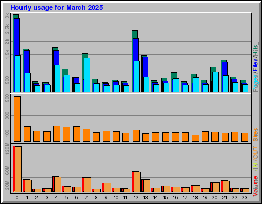 Raport Godzinowy -  marzec 2025