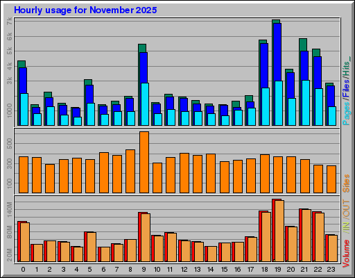 Raport Godzinowy -  listopad 2025