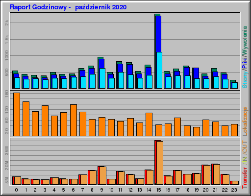 Raport Godzinowy -  październik 2020