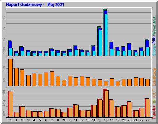 Raport Godzinowy -  Maj 2021