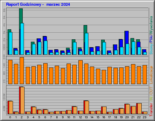 Raport Godzinowy -  marzec 2024