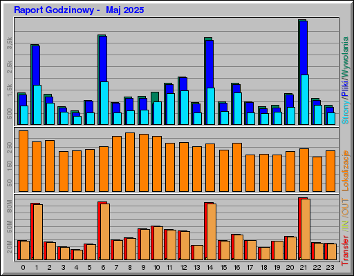 Raport Godzinowy -  Maj 2025