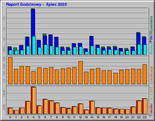 Raport Godzinowy -  lipiec 2025