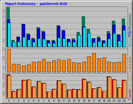 Raport Godzinowy -  październik 2025