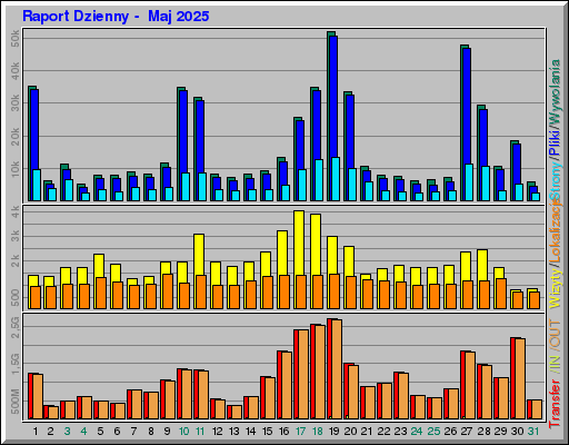 Raport Dzienny -  Maj 2025