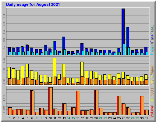 Raport Dzienny -  sierpień 2021