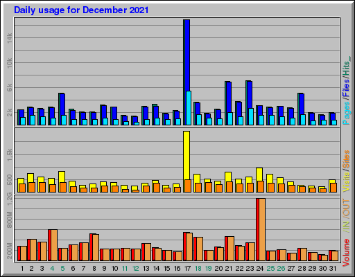 Raport Dzienny -  grudzień 2021