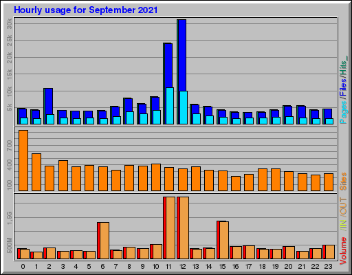 Raport Godzinowy -  wrzesień 2021