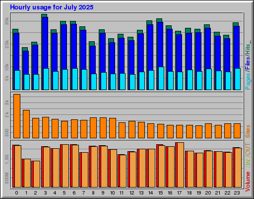 Raport Godzinowy -  lipiec 2025