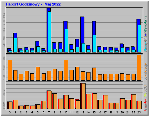 Raport Godzinowy -  Maj 2022