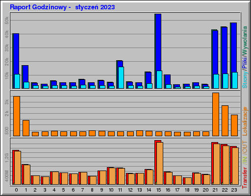 Raport Godzinowy -  styczeń 2023