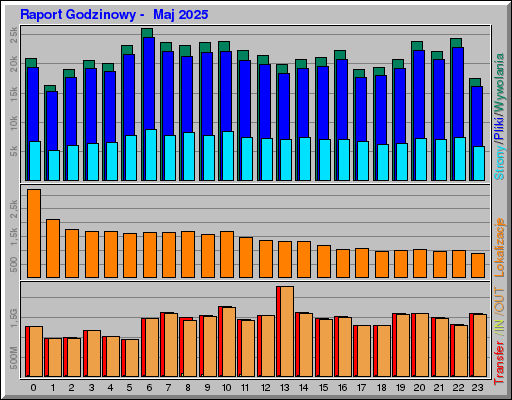 Raport Godzinowy -  Maj 2025