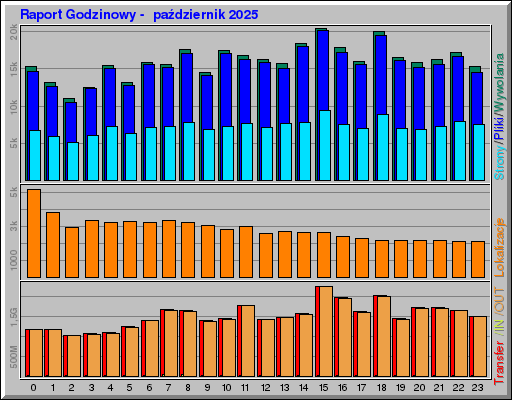 Raport Godzinowy -  październik 2025