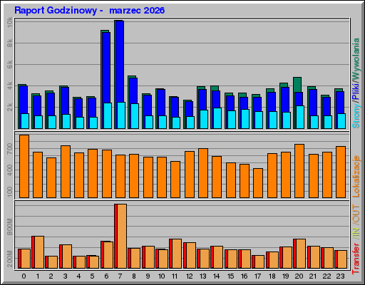 Raport Godzinowy -  marzec 2026