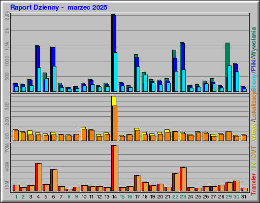 Raport Dzienny -  marzec 2025