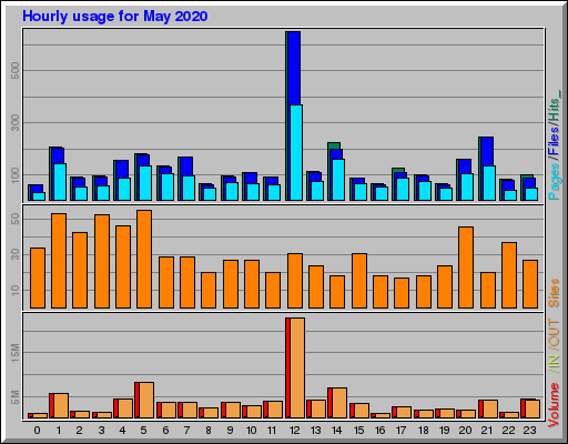 Raport Godzinowy -  Maj 2020