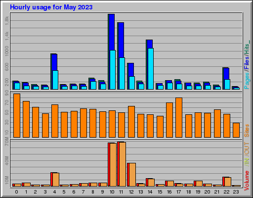 Raport Godzinowy -  Maj 2023