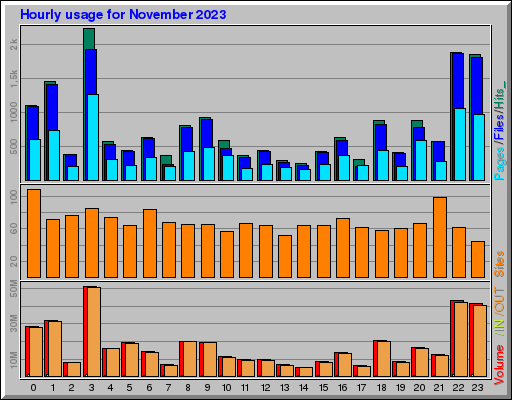 Raport Godzinowy -  listopad 2023