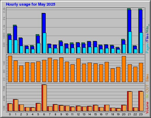 Raport Godzinowy -  Maj 2025