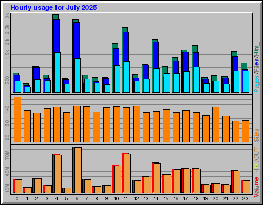 Raport Godzinowy -  lipiec 2025