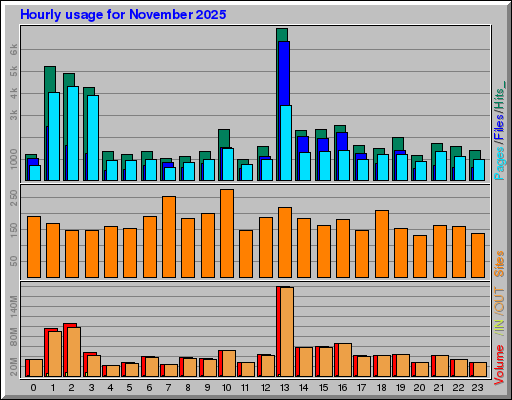 Raport Godzinowy -  listopad 2025
