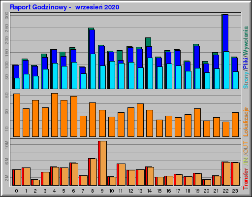Raport Godzinowy -  wrzesień 2020