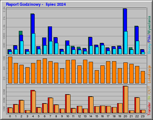 Raport Godzinowy -  lipiec 2024