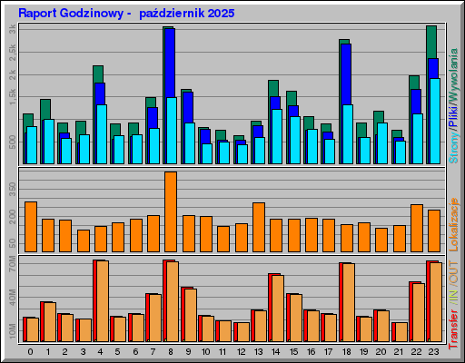 Raport Godzinowy -  październik 2025