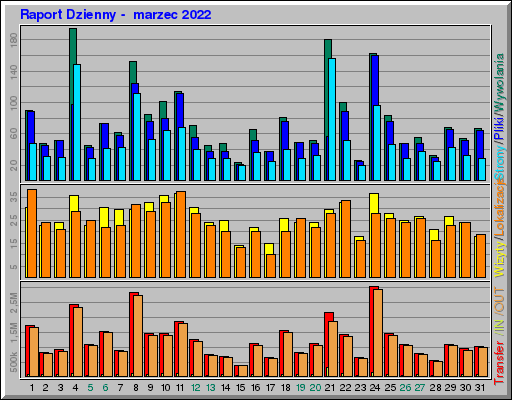 Raport Dzienny -  marzec 2022