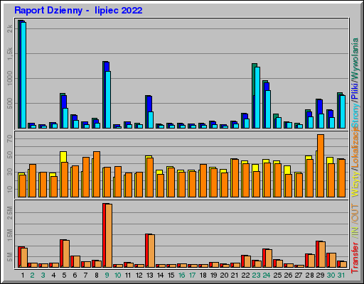 Raport Dzienny -  lipiec 2022