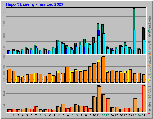 Raport Dzienny -  marzec 2025