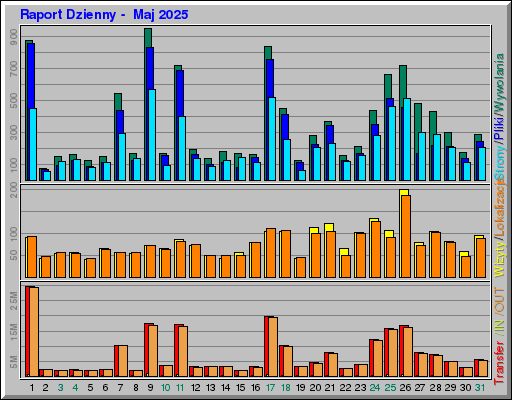 Raport Dzienny -  Maj 2025