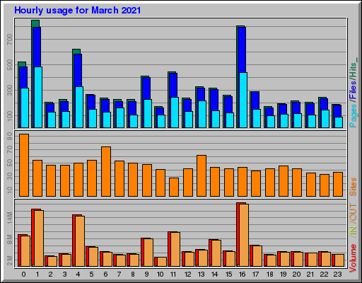 Raport Godzinowy -  marzec 2021