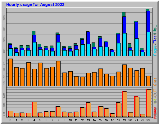 Raport Godzinowy -  sierpień 2022