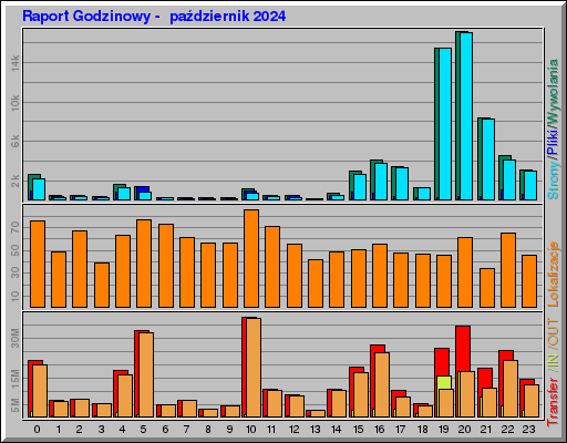 Raport Godzinowy -  październik 2024