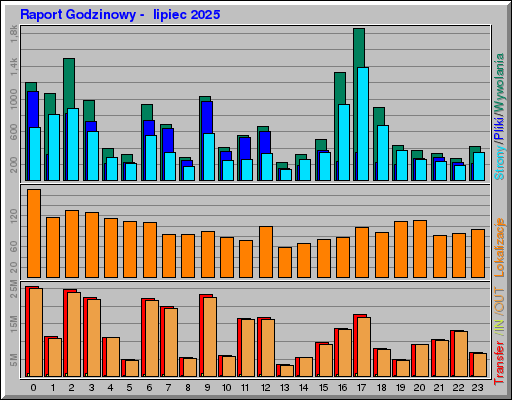 Raport Godzinowy -  lipiec 2025