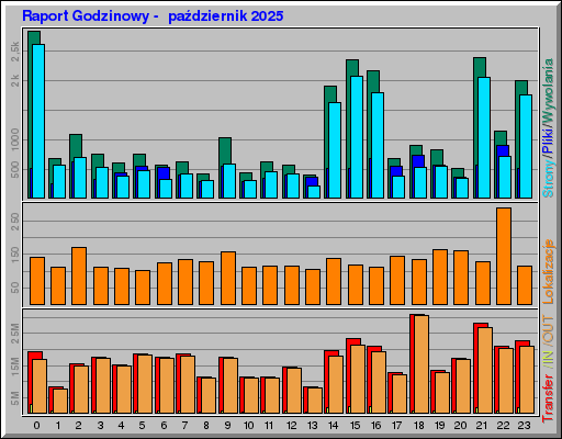 Raport Godzinowy -  październik 2025