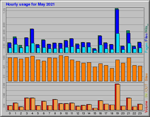 Raport Godzinowy -  Maj 2021